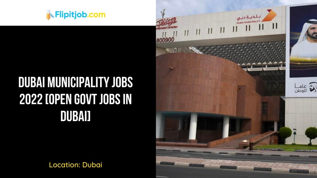 Dubai Municipality Jobs 2022